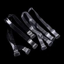 3 пары женский прозрачный силиконовый бюстгальтер на бретельках невидимые бретели бюстгальтера регулируемый бюстгальтер аксессуары бюстгальтер с открытой спиной для женщин