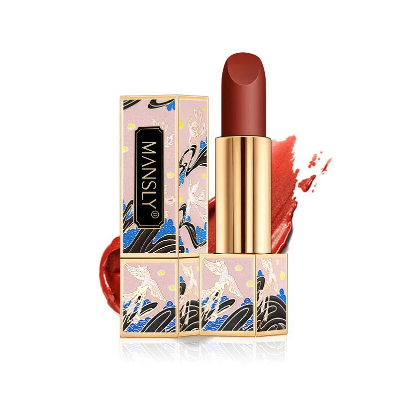 

The Imperial Palace Silk sliding Magnetic buckle Lipstick Chinese style Lasting Moisture Not easy Decolorization Lipstick