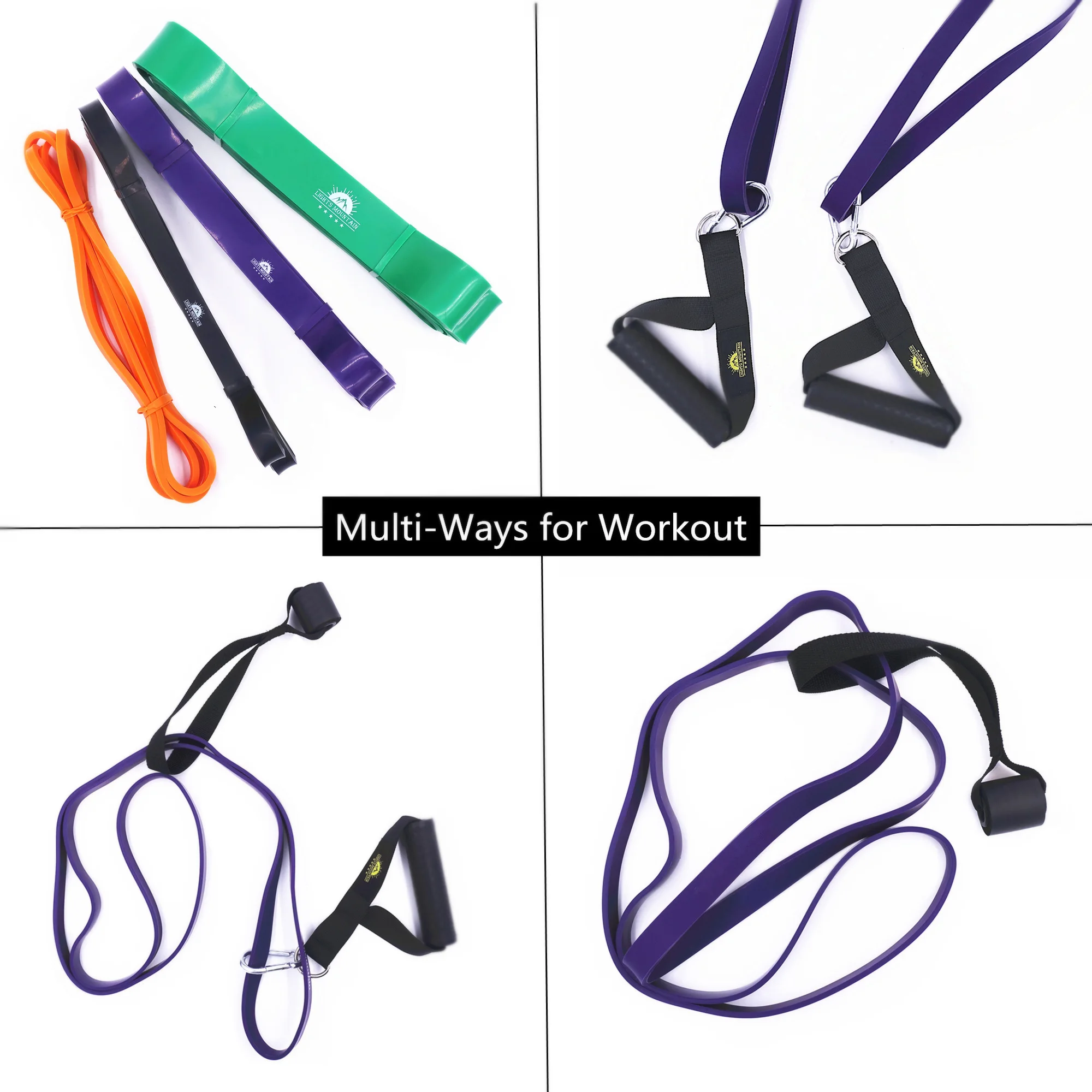 Pull Up Assist Resistance Bands Set Heavy Duty Power lifting Stretch Expander Bands Fitness Gym Wor