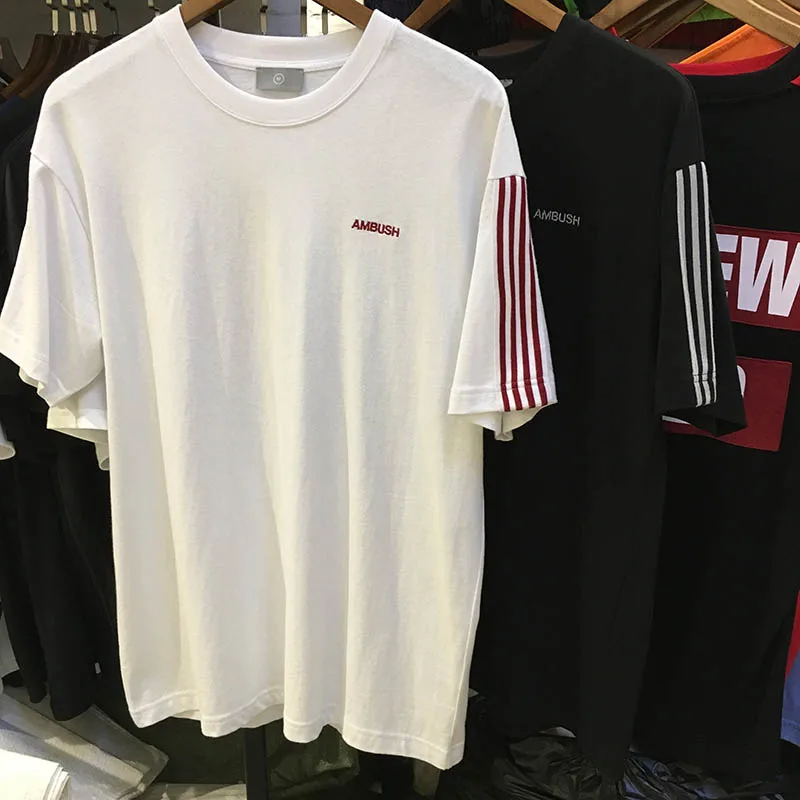 

NEW AMBUSH T-Shirts Streetwear Casual AMBUSH Top Tees High Quality Men Women Summer Cotton Ambush Patch T-Shirts