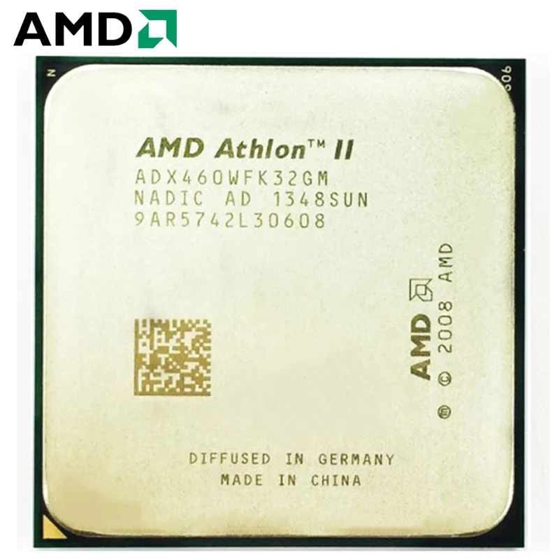 AMD Athlon II X3 460 CPU Socket AM2+ AM3 95W 3.4GHz 938-pin Three-Core Desktop Processor CPU X3 460 socket am2+ am3