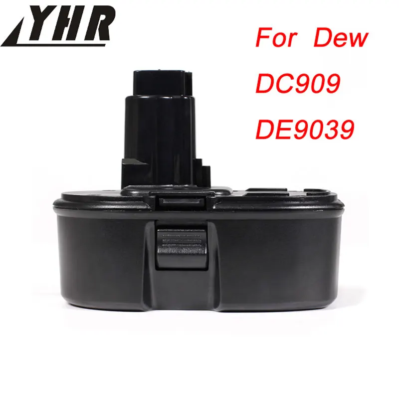 Yhr Powertool Аккумулятор для росы 18 В 3000 мАч NI-CD DC9096 DE9039 DE9095 DE9096 DW9095 DW9096 DW999 DW999K DW999K-2 DW999K2H