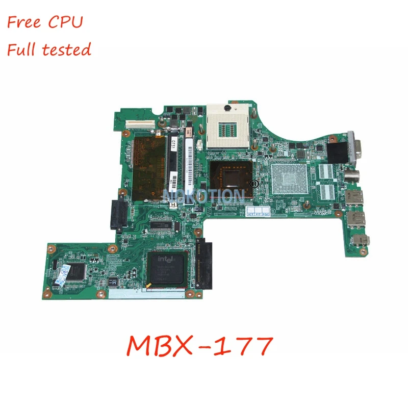 NOKOTION A1273177A DA0GD1MB8D1 MBX 177 REV D основная плата для ноутбука SONY VAIO VGN CR190 материнская GM965