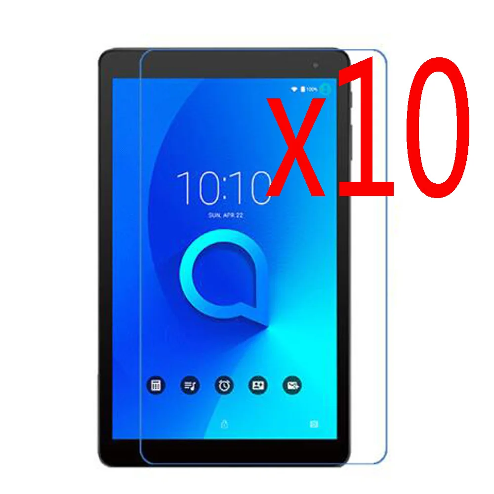 

10pcs/lot LCD Clear Screen Protector Films Protective Film Guards For Alcatel 1T 7.0 7" /1T 10 10.1" Tablet