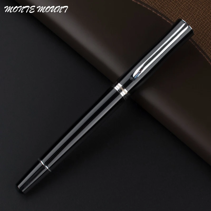Черная шариковая ручка MONTE MOUNT с логотипом офисные школьные принадлежности подарочные ручки для письма