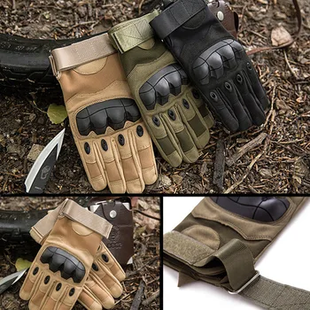 

Men Tactical Gloves Military Fighting Airsoft Shooting Climbing Trekking Hiking winter Sports Hunting Mitten Full finger gloves