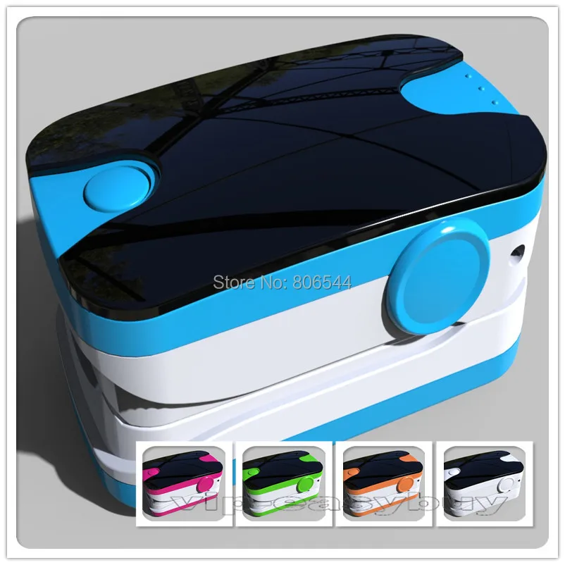 

5 Colors Finger Pulse Oximeter Health Care CE&FDA LED Display Blood Oxygen SPO2 PR Saturation Oximetro Monitor Fast Deliver AAA