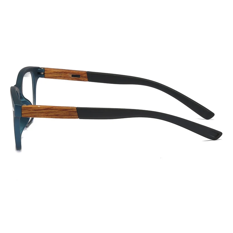 Zilead Небьющийся классические очки для чтения Для мужчин ретро TR90 с плоскими стеклами и половинной рамкой пресбиопические очки для снятия