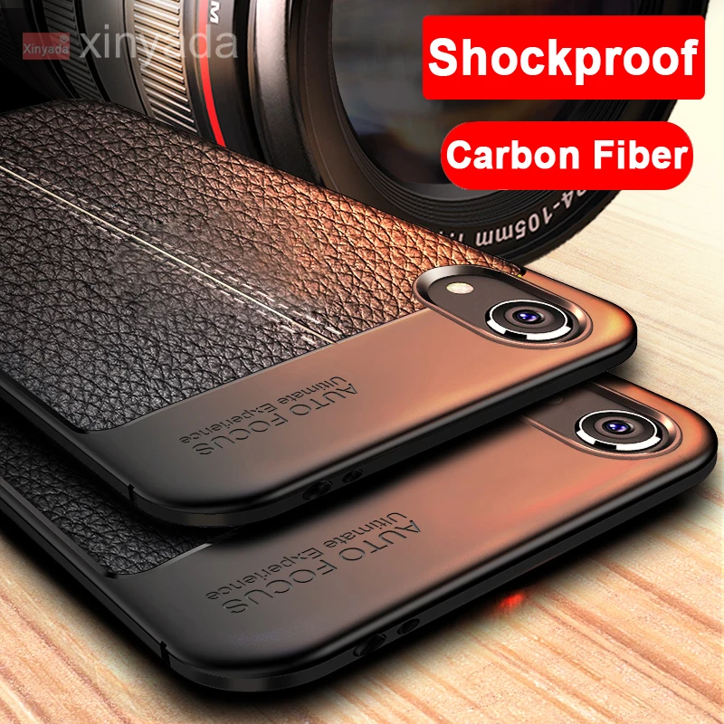 

Case For Xiaomi Redmi 7A Redmi7A Redmi 7 Redmi7 A Cover Case Armor Bumper Soft Silicone Carbon Fiber Tpu coque Shell