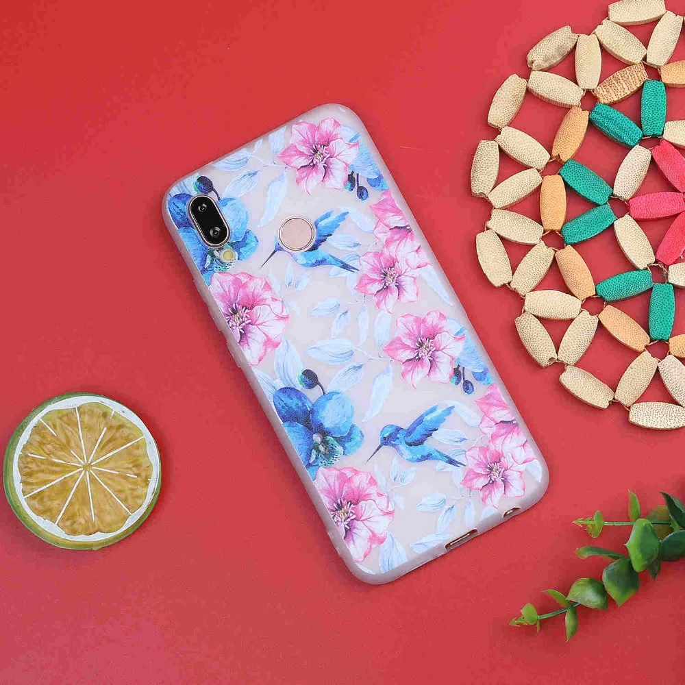 Arvin Paniting 3D Relief Case for Huawei P20 Lite Soft TPU Honor 10 V10 9 Lite 8 7X Fundas Silicone Cover for Huawei P20 Y6 2018 (42)