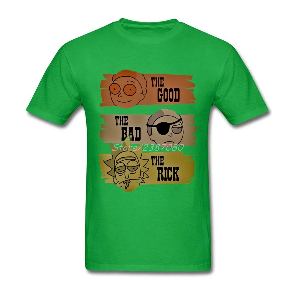 The Good Bad Morty Rick футболка с коротким рукавом мужская одежда Pop Crazy Cotton XXXL футболки для