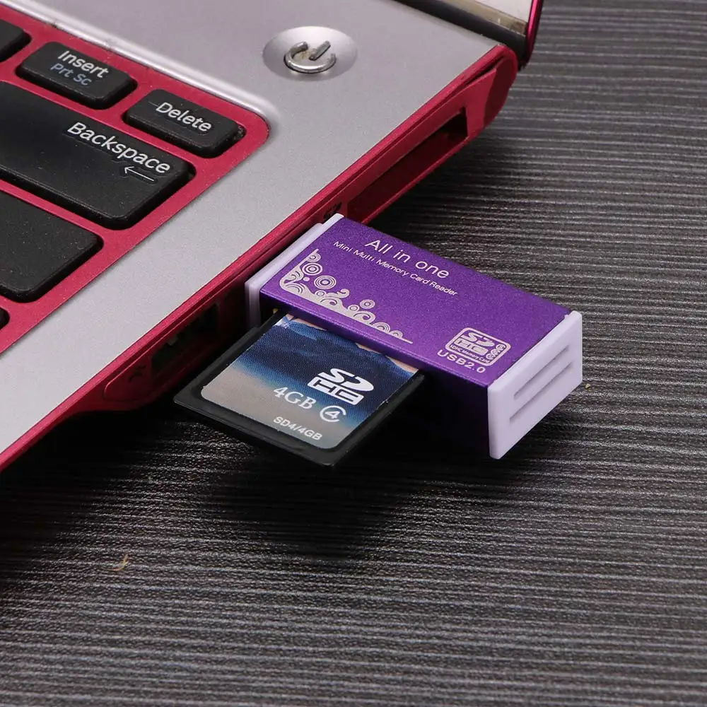 Кардридер PRO Duo 4 в 1 USB 2 0 Micro SD/TF SDHC|Картридеры| |