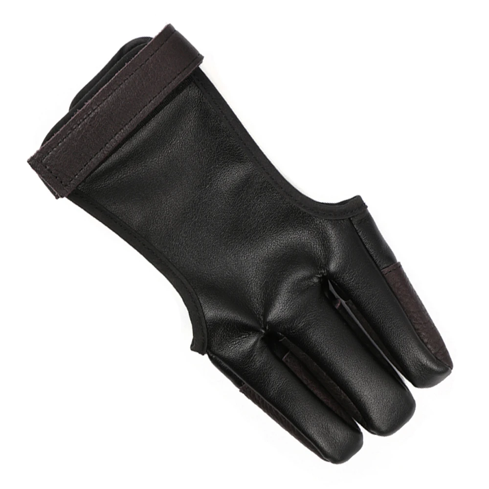 DSGS Archery Hand Guard Glove Finger Protector Traditional Shooting