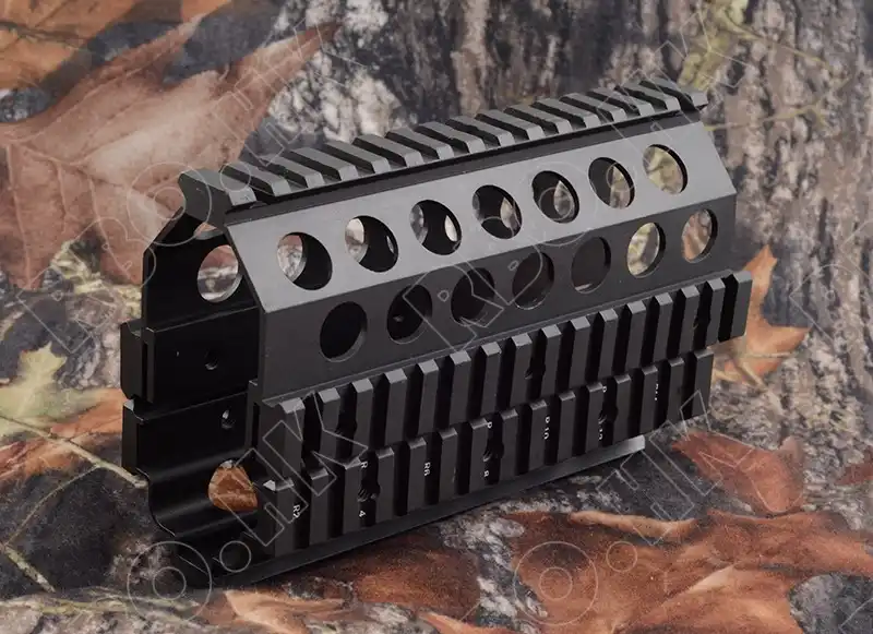 Тактический M249 Handguard 20 мм Пикатинни RIS набор nder рельсовая система Охотничьи Аксессуары Алюминиевый CNC M8189 - изображение