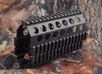 Тактический M249 Handguard 20 мм Пикатинни RIS набор nder рельсовая система Охотничьи Аксессуары Алюминиевый CNC M8189 - изображение