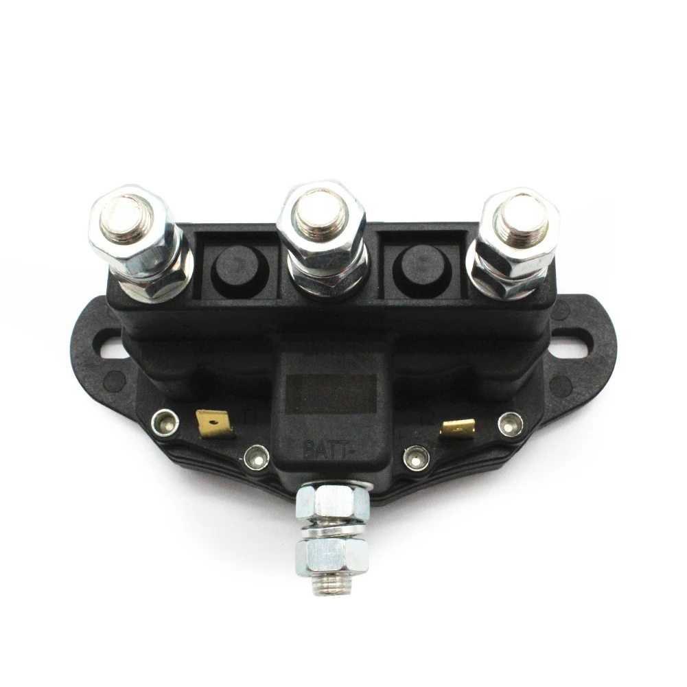 Black Durable Accessory Winch Motor 12 Volt Car Styling 6 Terminals Relay Electric Reversing Contactor Plastic Solenoid Switch | Автомобили