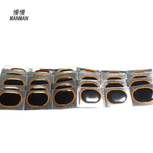 48Pcs/box 32*24mm Bicycle Bike Repair Fix Kit Flat Rubber Tire Tyre Repair Patch Kit Cycling Tools