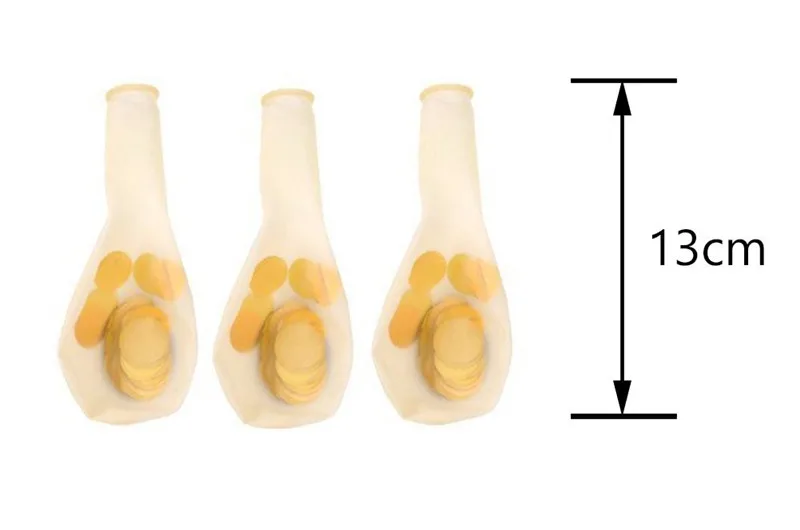 12 Вт/18/36 дюймов прозрачный металлик конфетти из фольги Воздушные шары цвета: золотистый, серебристый Свадебные украшения вечерние поставки украшения аксессуары