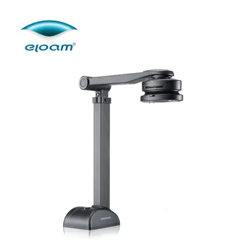 

5 million pixel Fast and Easy Document Camera/OCR Scanner for documents, cards, books,3D objects & High Definition Visualizer