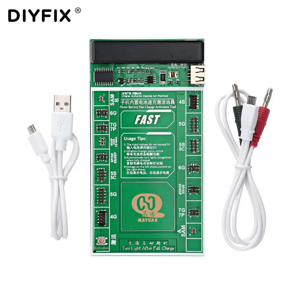 CellPhone Battery Fast Charging and Activation Board For Samsung for iPhone XR XS Max 8 8Plus 7 7Plus 6 6S 6Plus 6SPlus 5 4 Tool CellPhone Battery Fast Charging and Activation Board For Samsung for iPhone XR XS Max 8 8Plus 7 7Plus 6 6S 6Plus 6SPlus 5 4 Tool