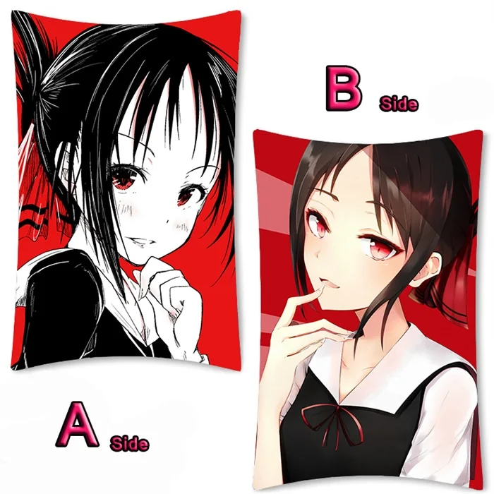 Аниме Kaguya-sama: Love Is War Shinomiya Kaguya Fujiwara Chika Dakimakura длинная подушка для объятий Чехол Наволочка 2WAY 35x55 см - Цвет: 14