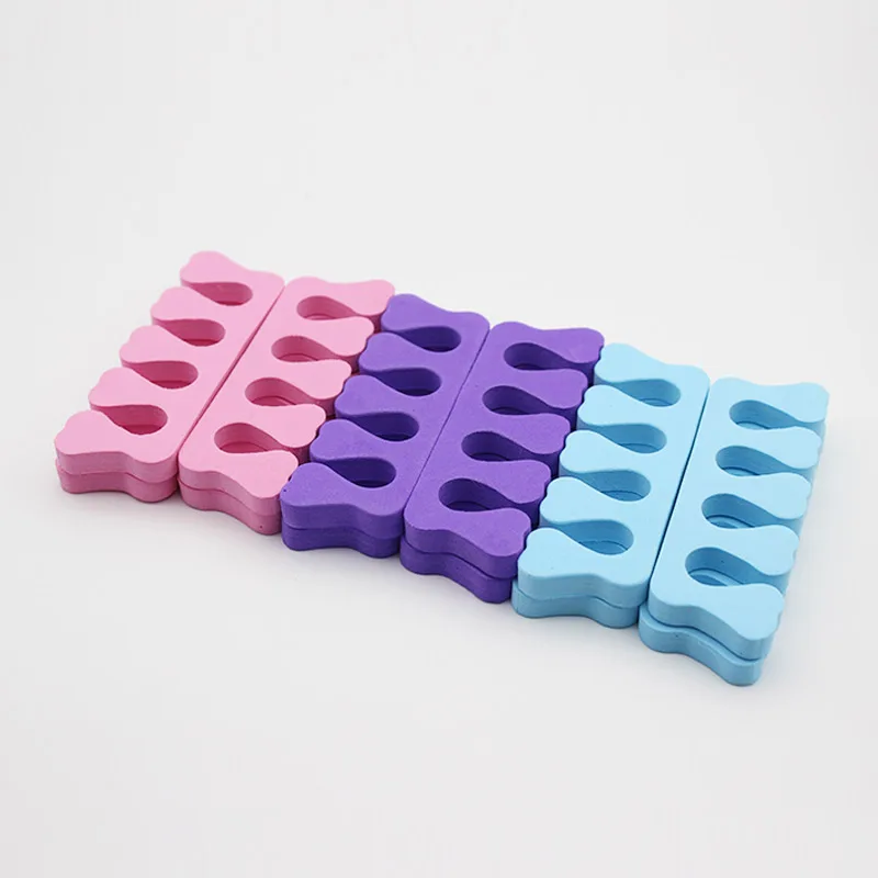 10pcs (5pairs) Heart-shaped Soft EVA foam toe separator Nail Art Tools for Feet Care Manicure Pedicure