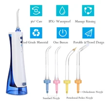Oral Irrigator 4pc Water Jet Dental Waterpulse Water Distiller Teeth Water Jet 220ml Oral Hygiene Dental Flosser Irrigador Bucal Oral Irrigator 4pc Water Jet Dental Waterpulse Water Distiller Teeth Water Jet 220ml Oral Hygiene Dental Flosser Irrigador Bucal