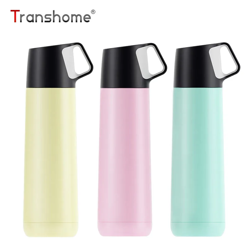 Transhome High Quality Stainless Steel Vacuum Flask 500ml Water Bottle