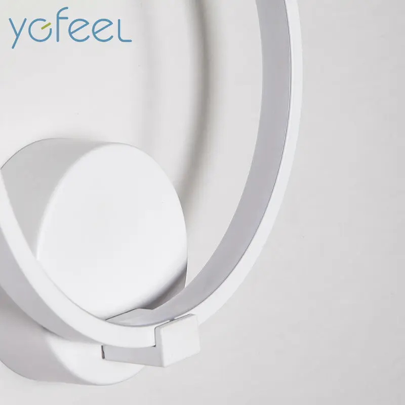 [YGFEEL] LED Wall Lamps 8W Modern Simple European Style Bedroom Bedside Reading Lamp Living Room Foyer Lighting AC90-260V