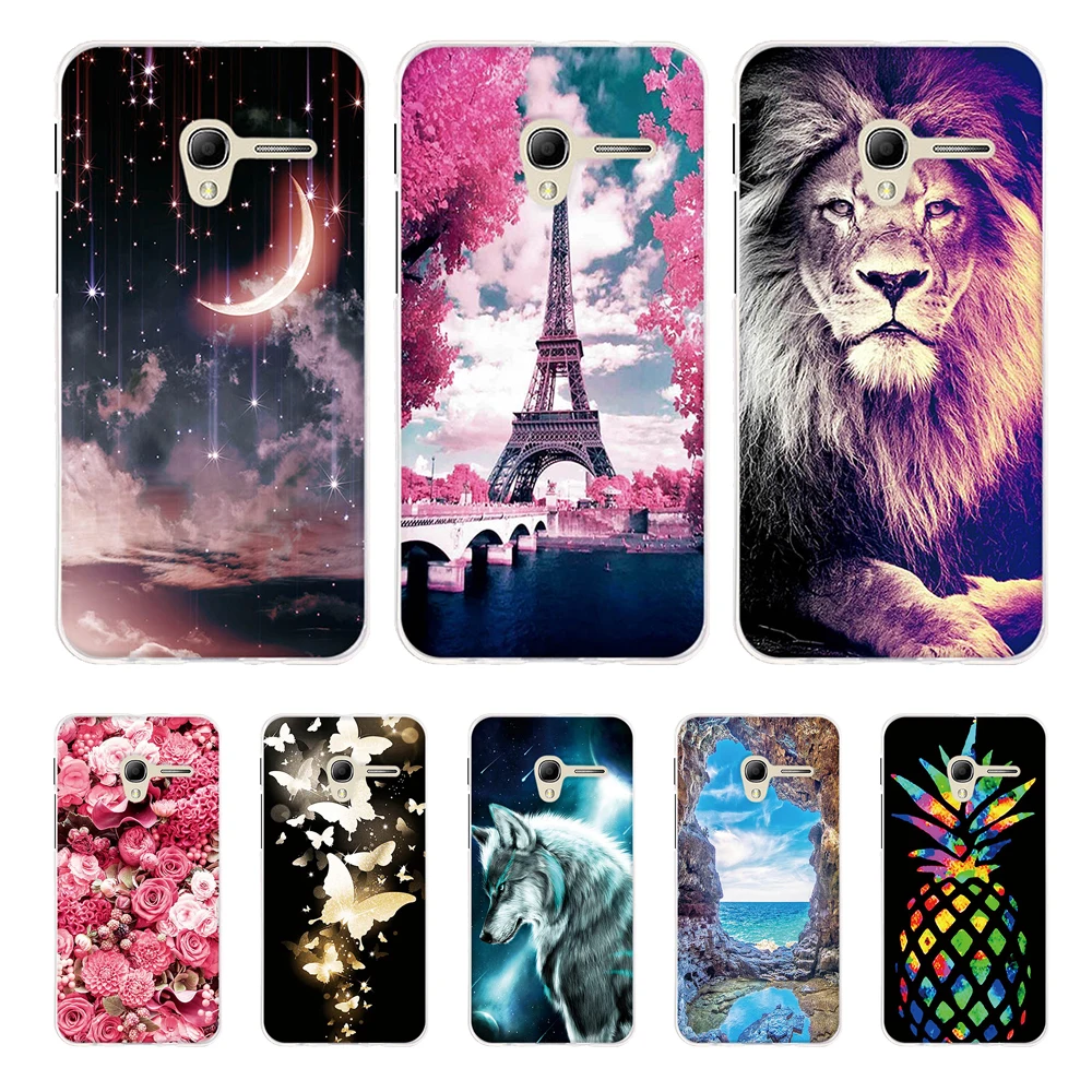 

For Alcatel POP 3 5.0" 3G Case Cover 3D TPU Soft Silicone Cases For Alcatel POP 3 5.0" 3G Back Bags For Alcatel POP3 Phone Funda