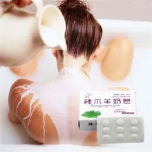 Настоящее молоко ручной работы мыло Лечение Уход за кожей натуральная кожа Отбеливающее мыло средство от черных точек акне питающее масло контроль 1 шт