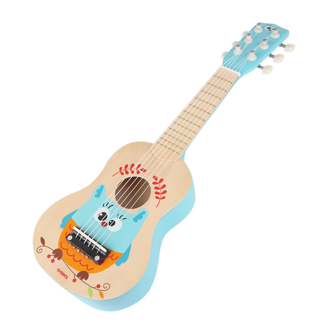 NFSTRIKE 21 Zoll 6 Strings Musical Instrument Gitarre Geschenk Für Kinder Kunststoff Kind Baby Mädchen Gitarre Spielzeug Eule Muster-in Spielzeug-Musikinstrument aus Spielzeug und Hobbys bei