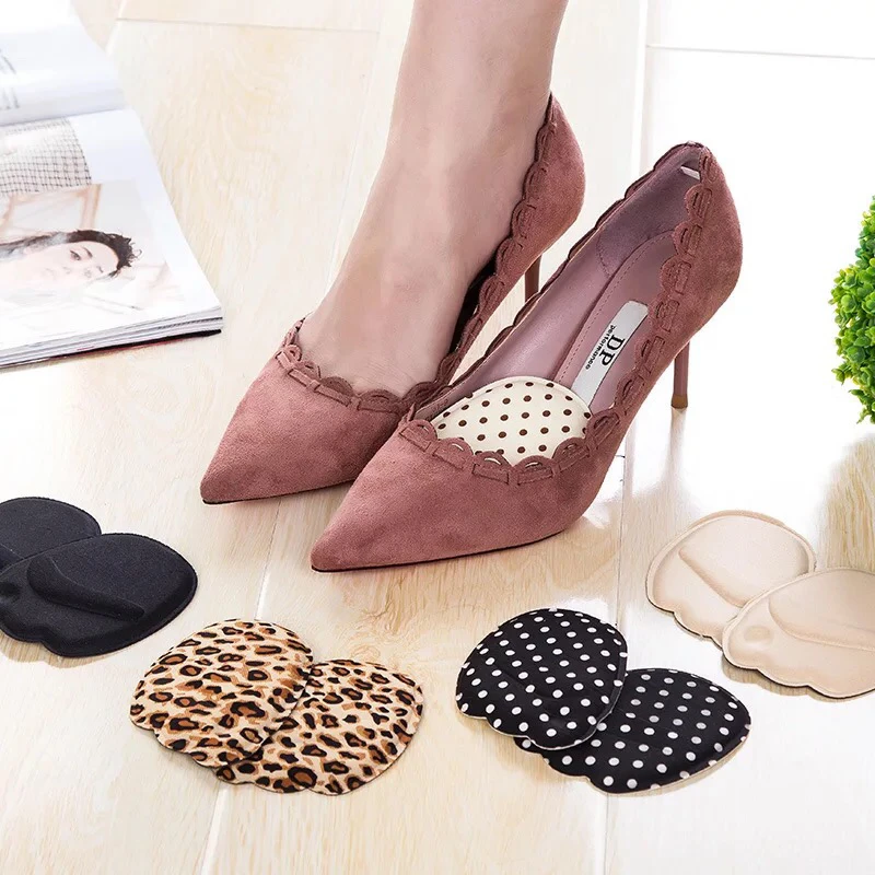Soft high heels half yard mat arch orthopedic insert insole forefoot pad 1 pair