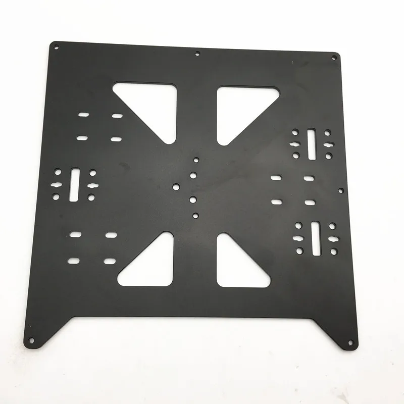 1 шт. Reprap Prusa i3/Anycubic MEGA i3 анодированный алюминиевый сплав Подогреваемая кровать Поддержка Y Каретный лоток для 3D принтера 1 шт. Reprap Prusa i3/Anycubic MEGA i3 анодированный алюминиевый сплав Подогреваемая кровать Поддержка Y Каретный лоток для 3D принтера