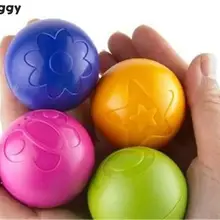 Ipiggy сенсорное восприятие, забавная обучающая игрушка, пластиковый детский шар-погремушка, шорох, музыкальный прыгающий мяч для младенцев, детей