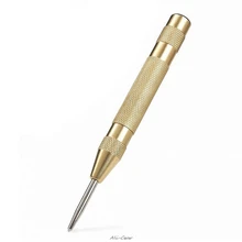 5 ''автоматический центральный штыревой удар пружинная маркировка пусковое отверстие инструмент золото