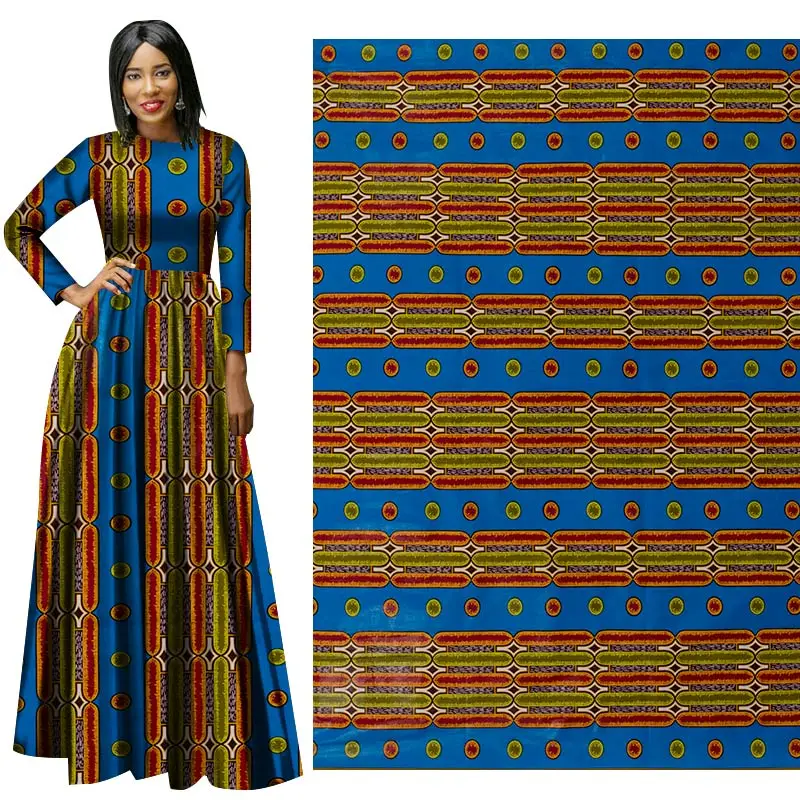 Me-dusa новейшая народная африканская восковая Штамповка из хлопка Hollandais воск платье своими руками костюм Ткань 6 ярдов/шт Высокое качество