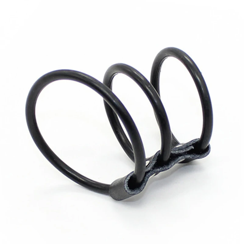hc04703Leather Cock Rings Silicone (3)