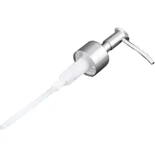 Ванная комната Портативный дозаторы мыла нержавеющая сталь пластик круглый носок ручная бутылка для антисептика пресс лосьон насадки