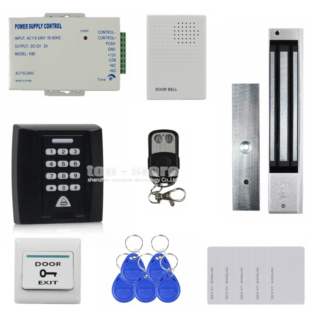 125KHz RFID Card+Password Door Access Control Lock
