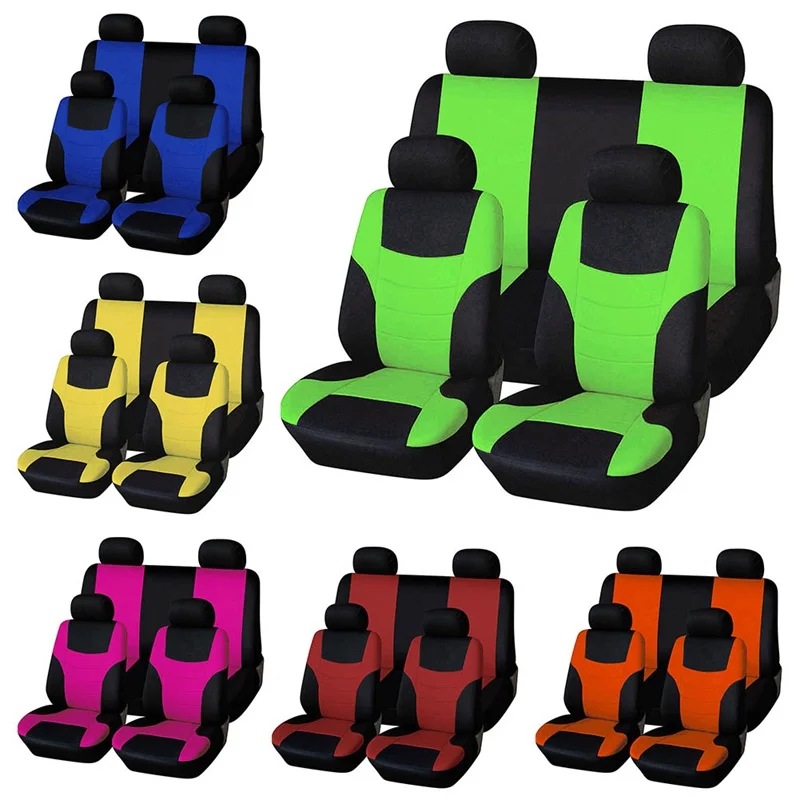

Universal Car Seat Covers Interior Accessories Fits Most Brand Vehicle Seat Cover Car Seat Protector 4 Color