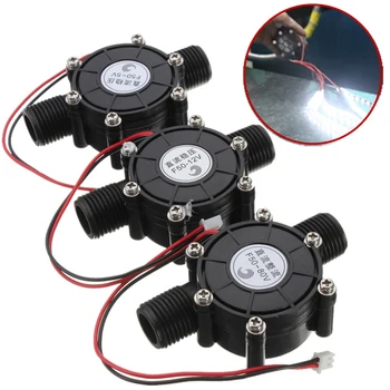 

50PCS/LOT 80V/12V/5V 10W DC Micro Hydro Generator Tap Water Flow Hydraulic DIY