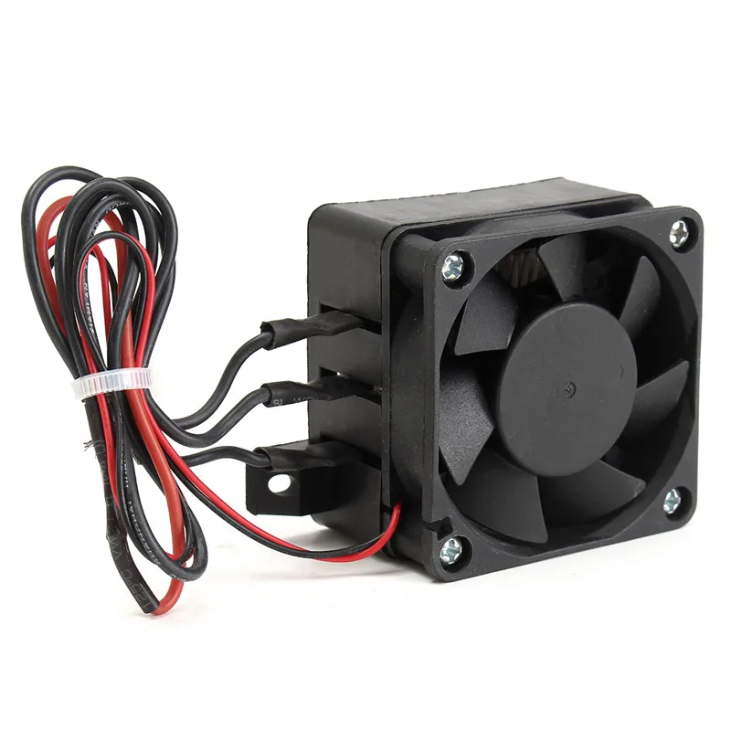 Черный Черный 150W 12V DC PTC тепловентилятор инкубатор постоянной температуры - Цвет: Черный