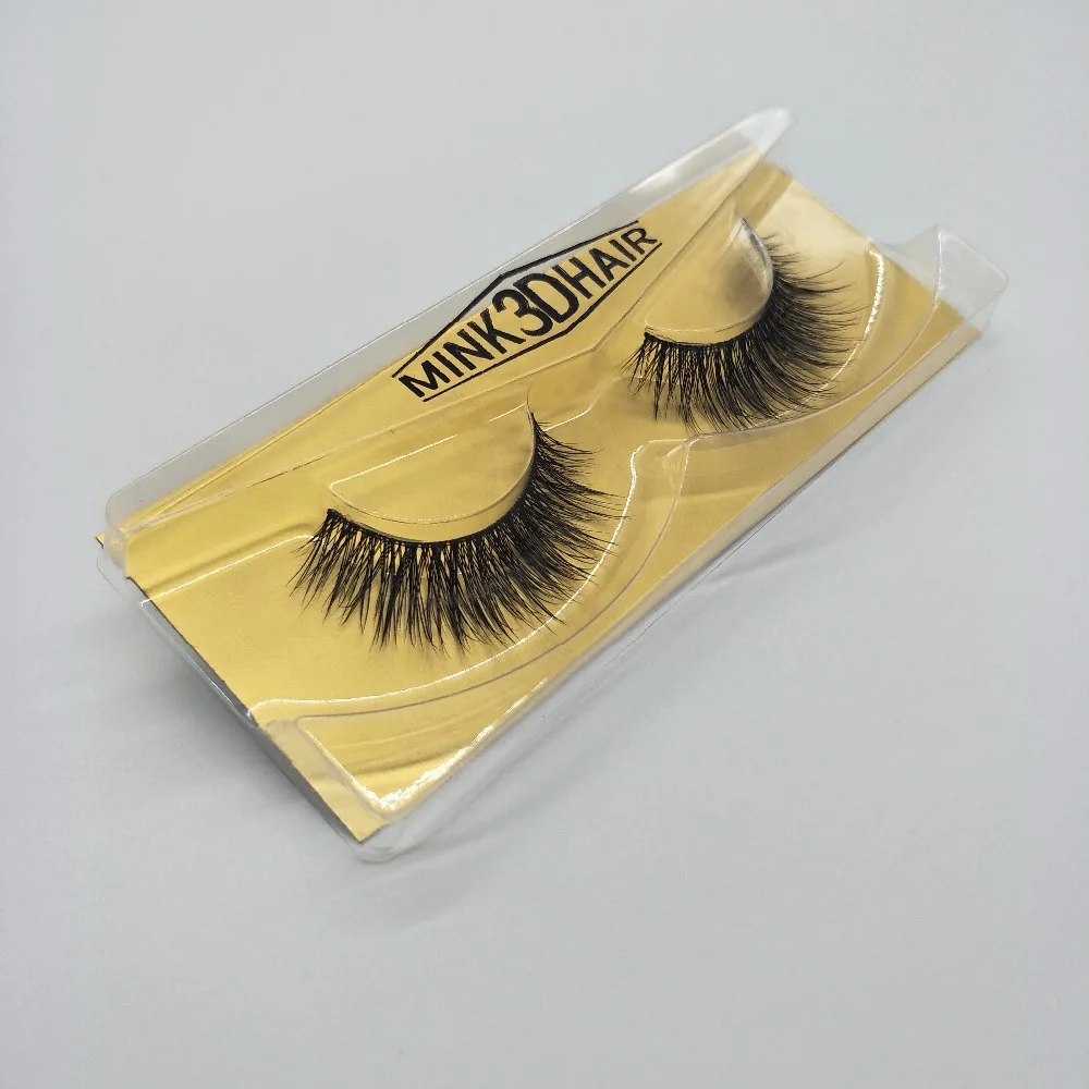 Натуральный макияж 3d норковые ресницы, наращивание ресниц 1 пара Искусственные ресницы макияж настоящая сибирская полоска норковых ресниц 001