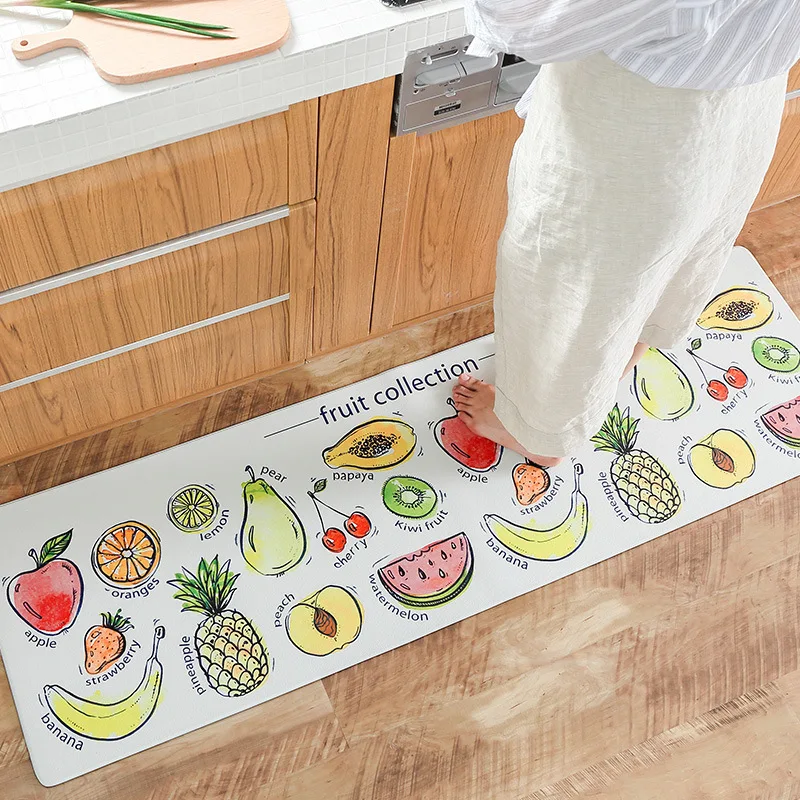 ПВХ износостойкие напольные коврики Длинные для ванной комнаты кухни