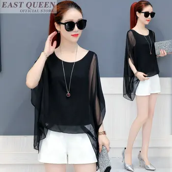 

Top social female shirt korean style fashion clothing blouses for woman 2018 business office ladies elegant shirt tops AA3562