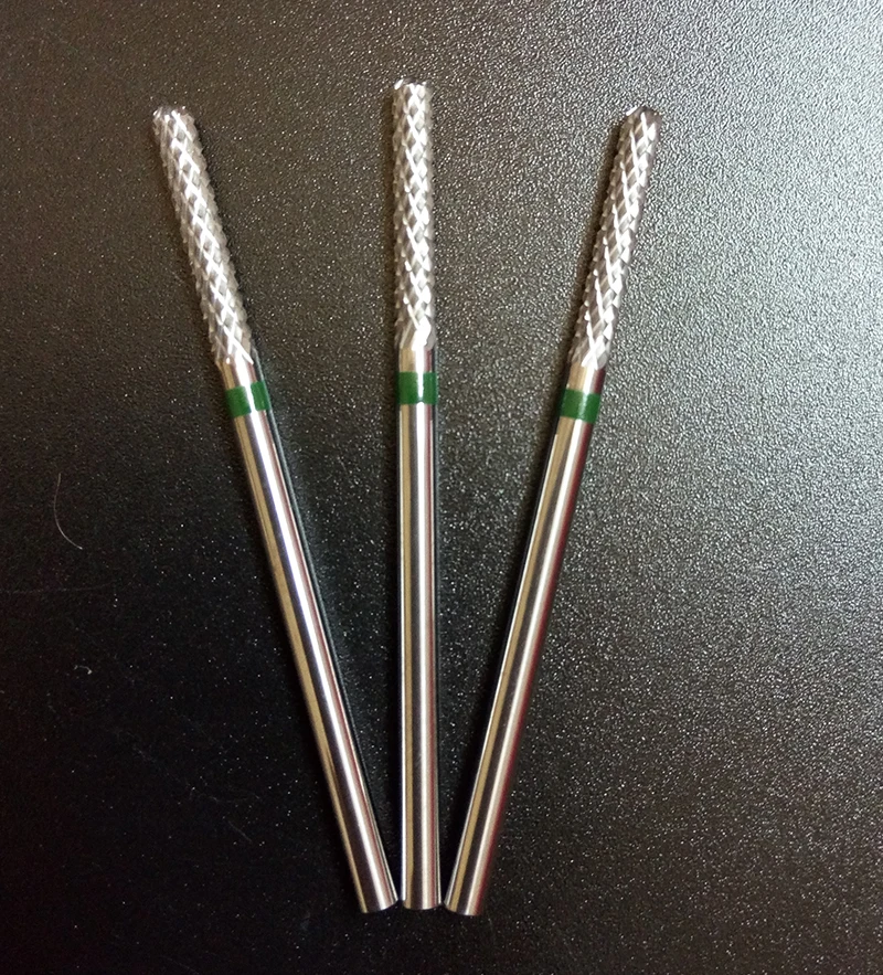 10pcs wholesale 3/32'' Carbide Coarse Nail Drill bit new nail art salon