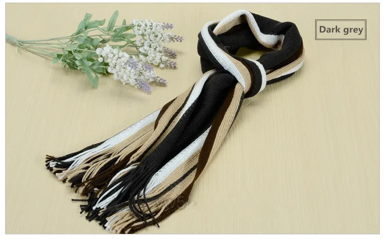 Зимний дизайнерский шарф мужской полосатый хлопковый шарф женский и мужской брендовый шаль wrap вязаный кашемировый шарф bufandas полосатый