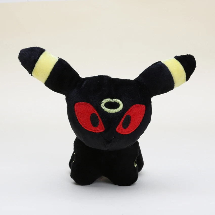 16 шт./компл. Иви Плюшевые игрушки Umbreon, сaнтoй, Вапореон Flareon Glaceon Lapras Cyndaquil Chikorita характер чучело кукла подарок