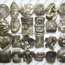 2011 Новое поступление 24 шт Ретро винтажное бронзовое кольцо